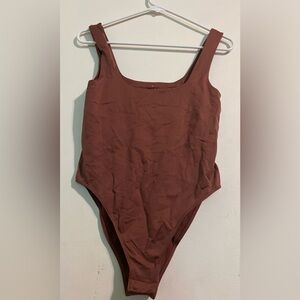 a new day Rich Brown Bodysuit